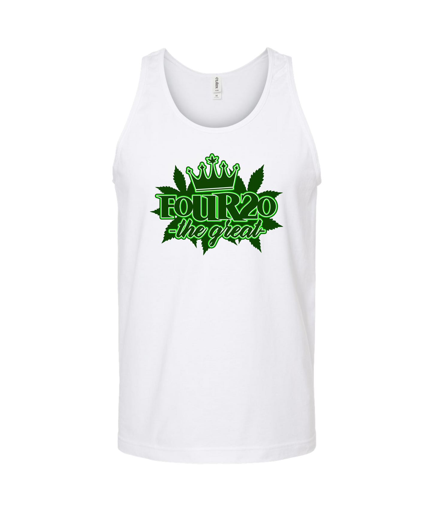 FOUR20 THE GREAT - 420TG - White Tank Top