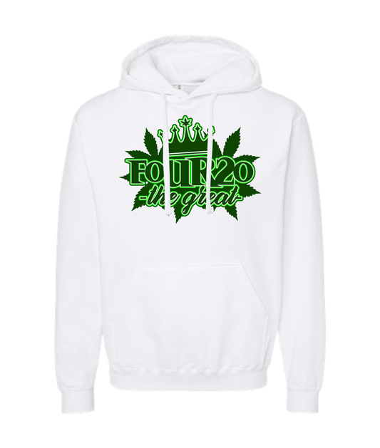 FOUR20 THE GREAT - 420TG - White Hoodie