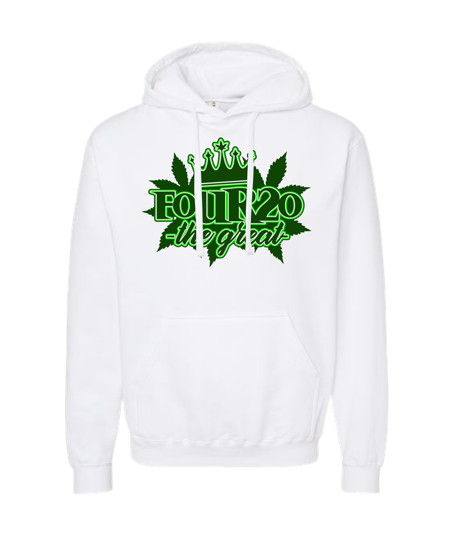 FOUR20 THE GREAT - 420TG - White Hoodie