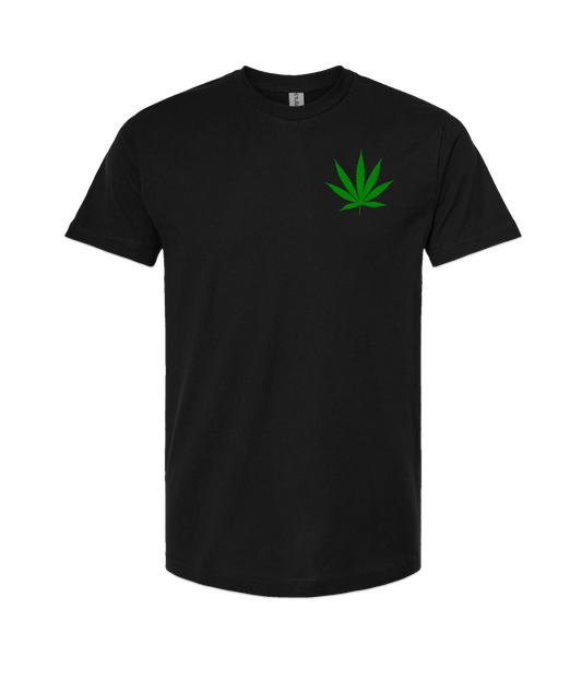 4evaGood - Cannabis Leaf - Black T Shirt