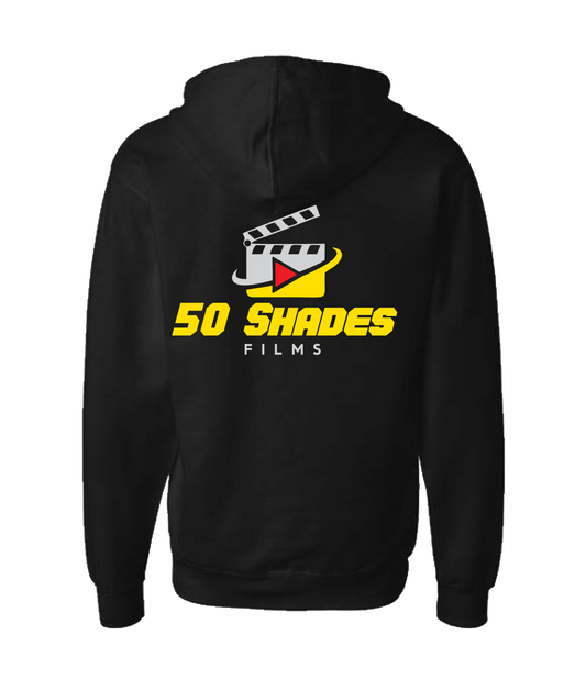 50 Shades Films - LOGO 1 - Black Zip Up Hoodie
