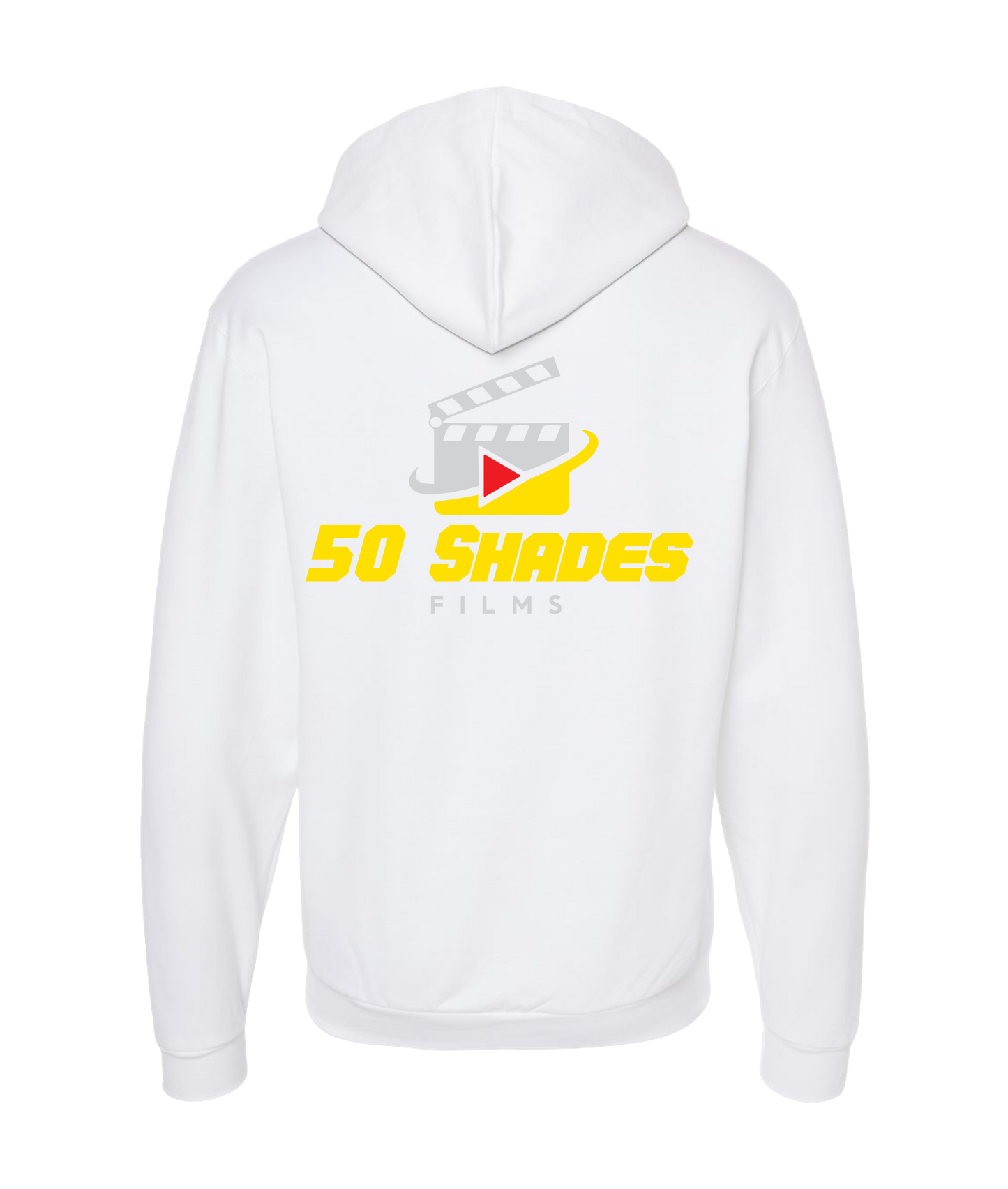 50 Shades Films - LOGO 1 - White Zip Up Hoodie