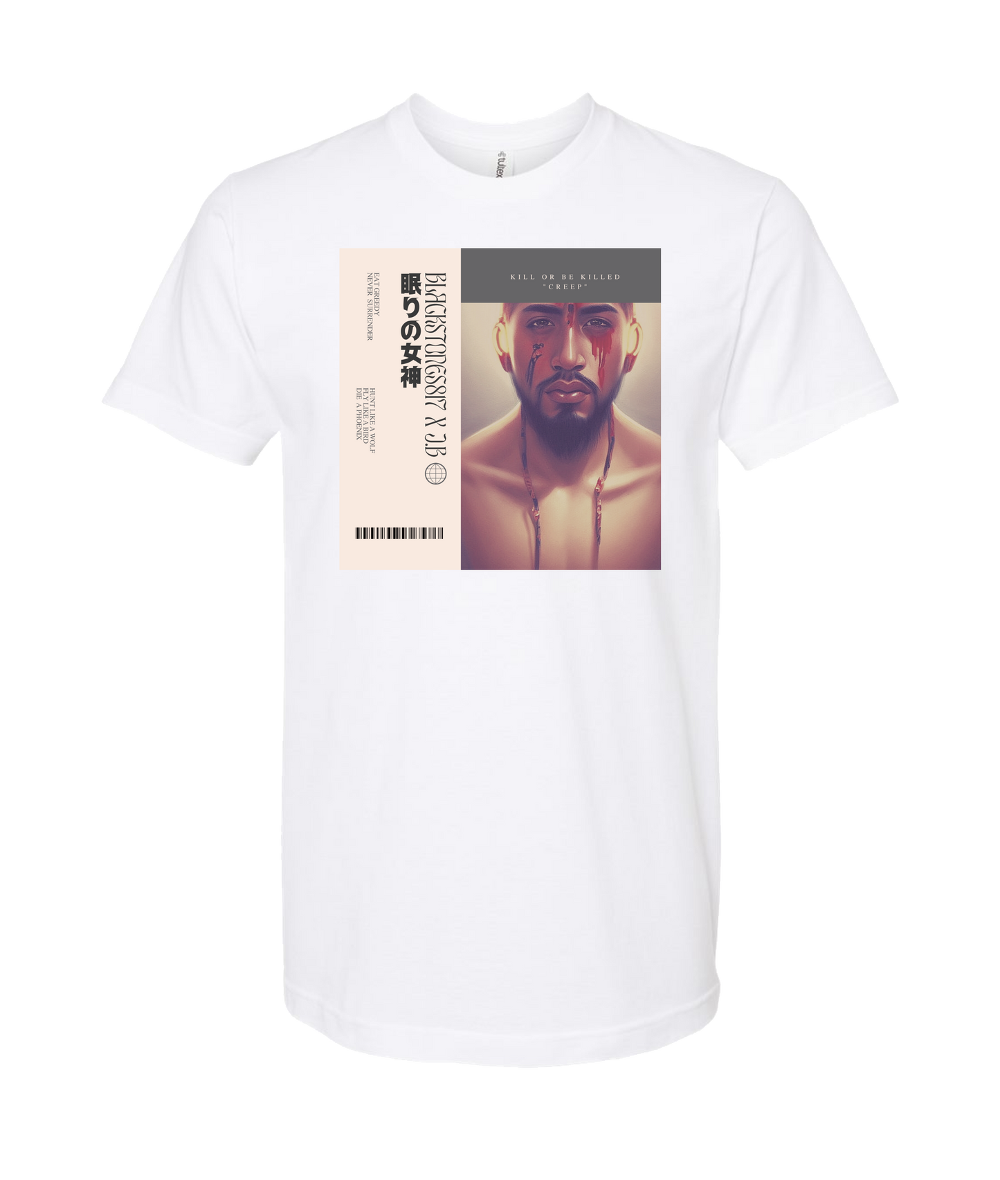 BlackStones817 - Kill or be Killed - White T-Shirt
