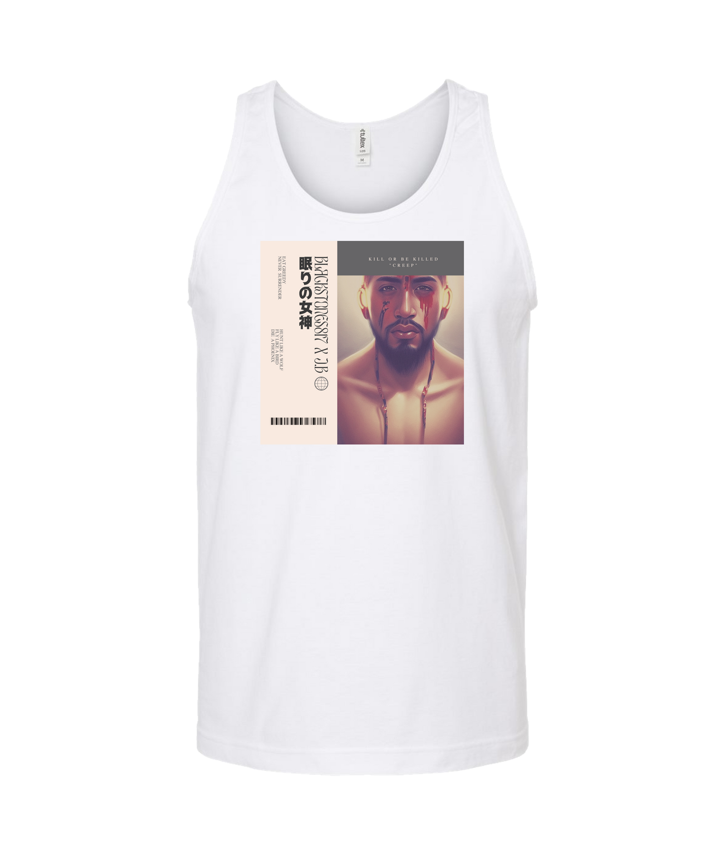 BlackStones817 - Kill or be Killed - White Tank Top