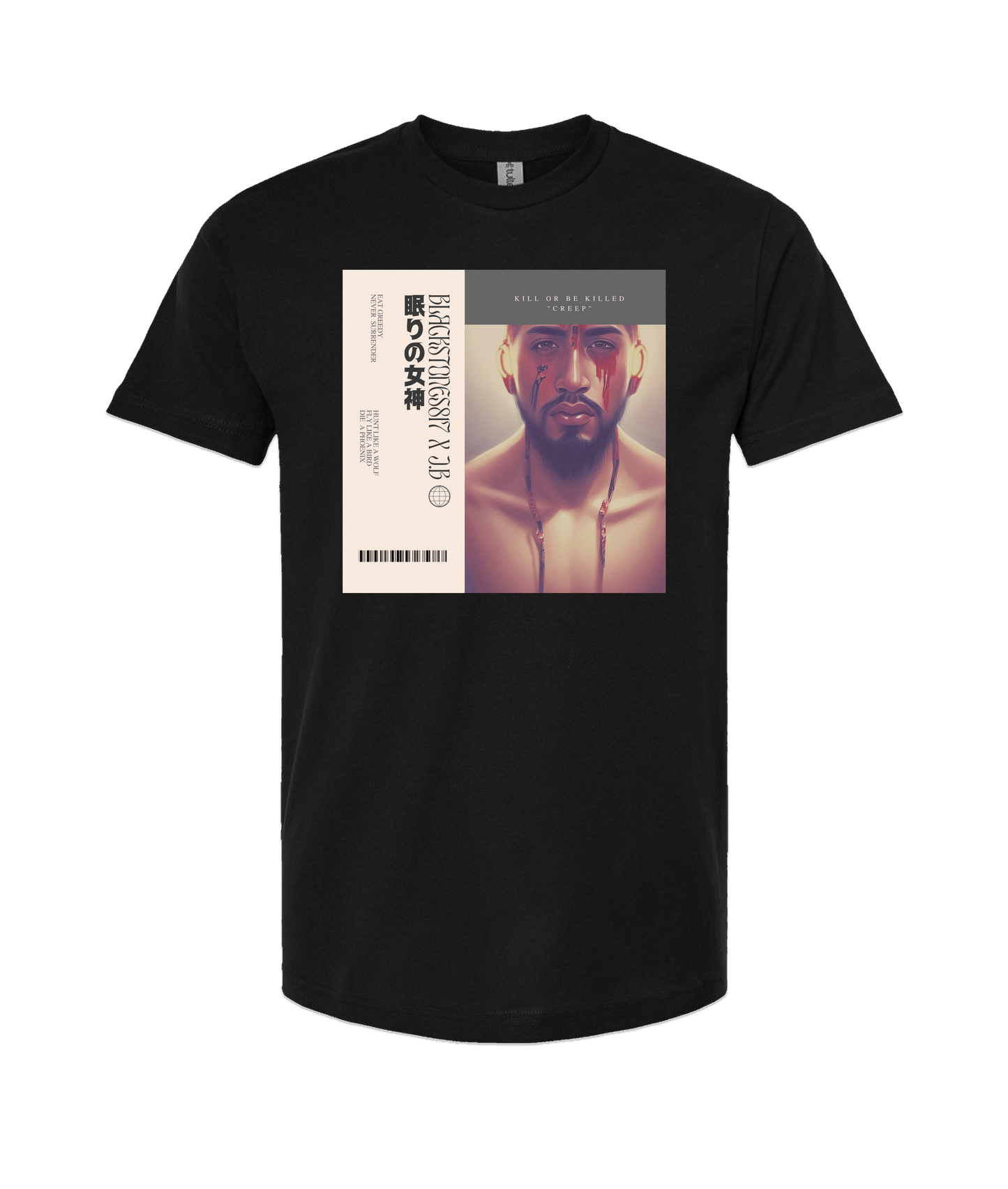 BlackStones817 - Kill or be Killed - Black T Shirt