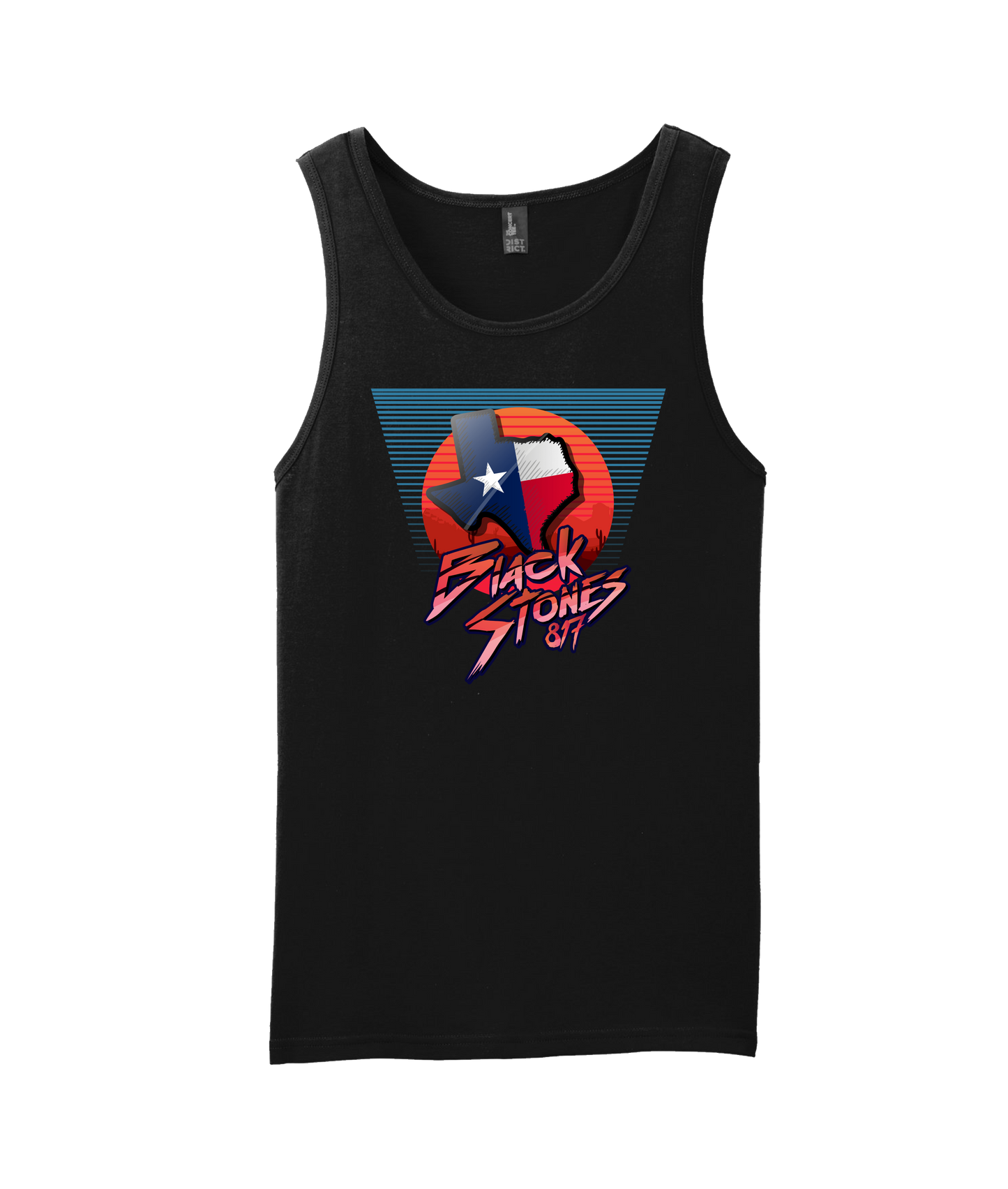 BlackStones817 - TX - Black Tank Top