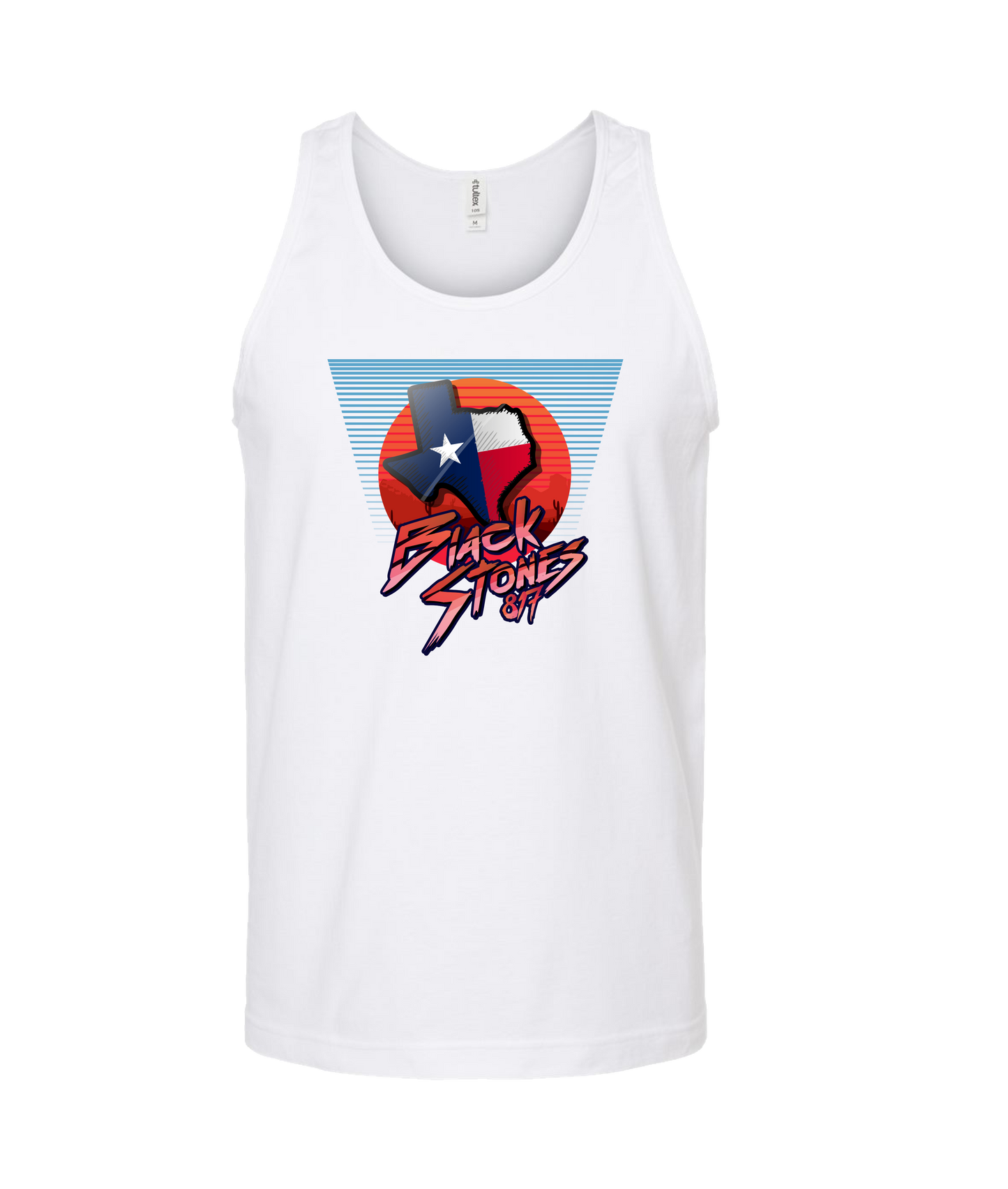 BlackStones817 - TX - White Tank Top