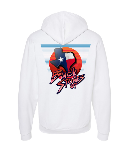 BlackStones817 - TX - White Zip Up Hoodie