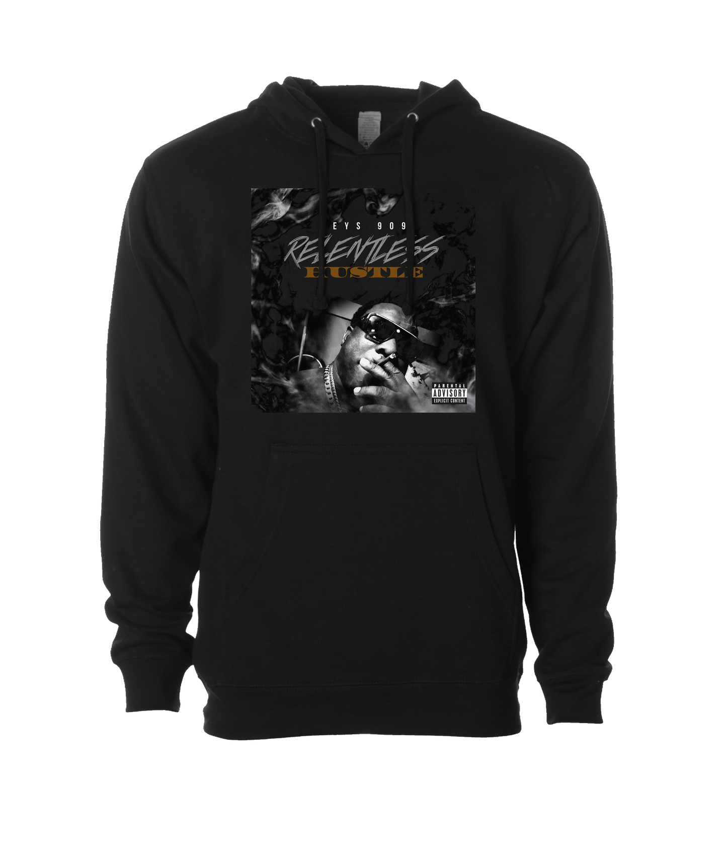 KEYS 909 - Relentless Hustle - Black Hoodie