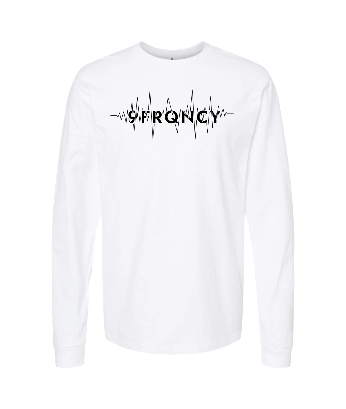 9frequency
 - Logo - White Long Sleeve T