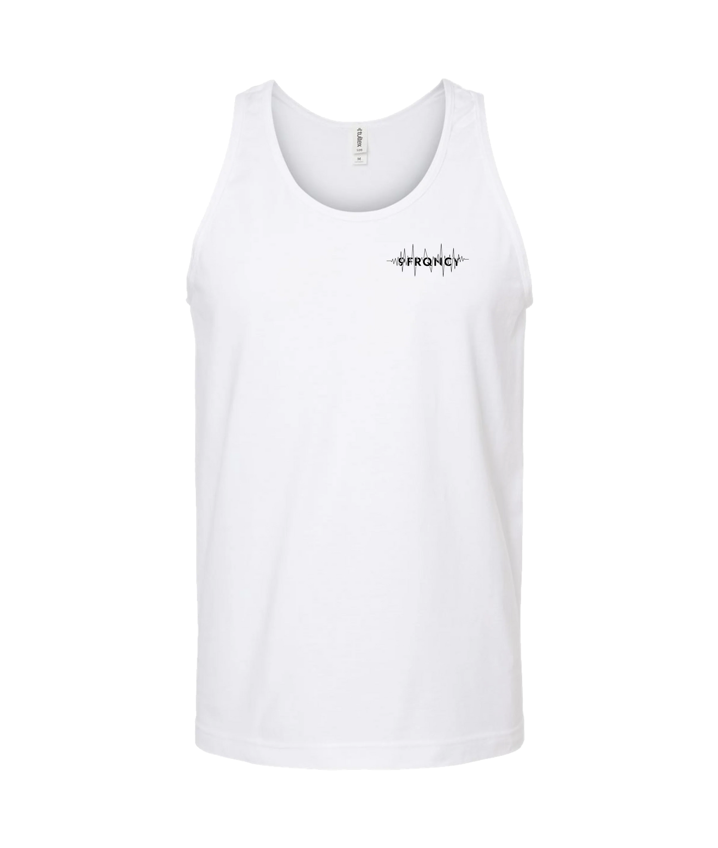 9frequency
 - Logo - White Tank Top