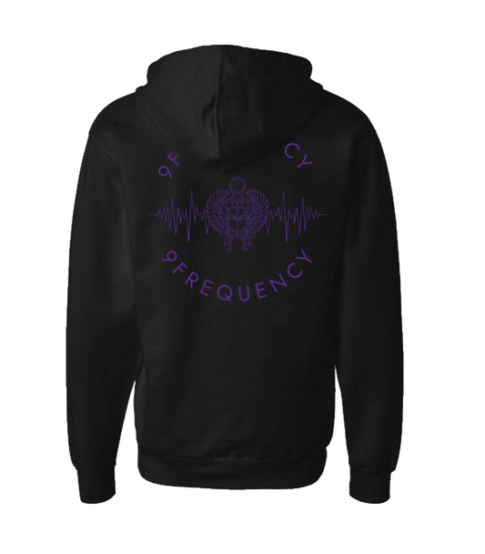 9frequency
- Logo 2 - Black Zip Up Hoodie