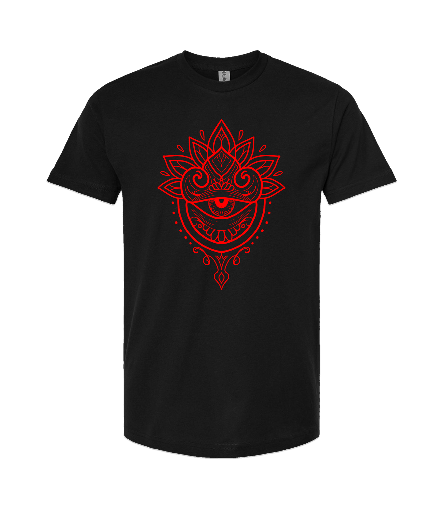 Art by Quindeel Mitchell - Logo 1 - Black T Shirt