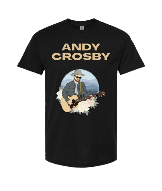 Andy Crosby Music - 2 - Black T Shirt