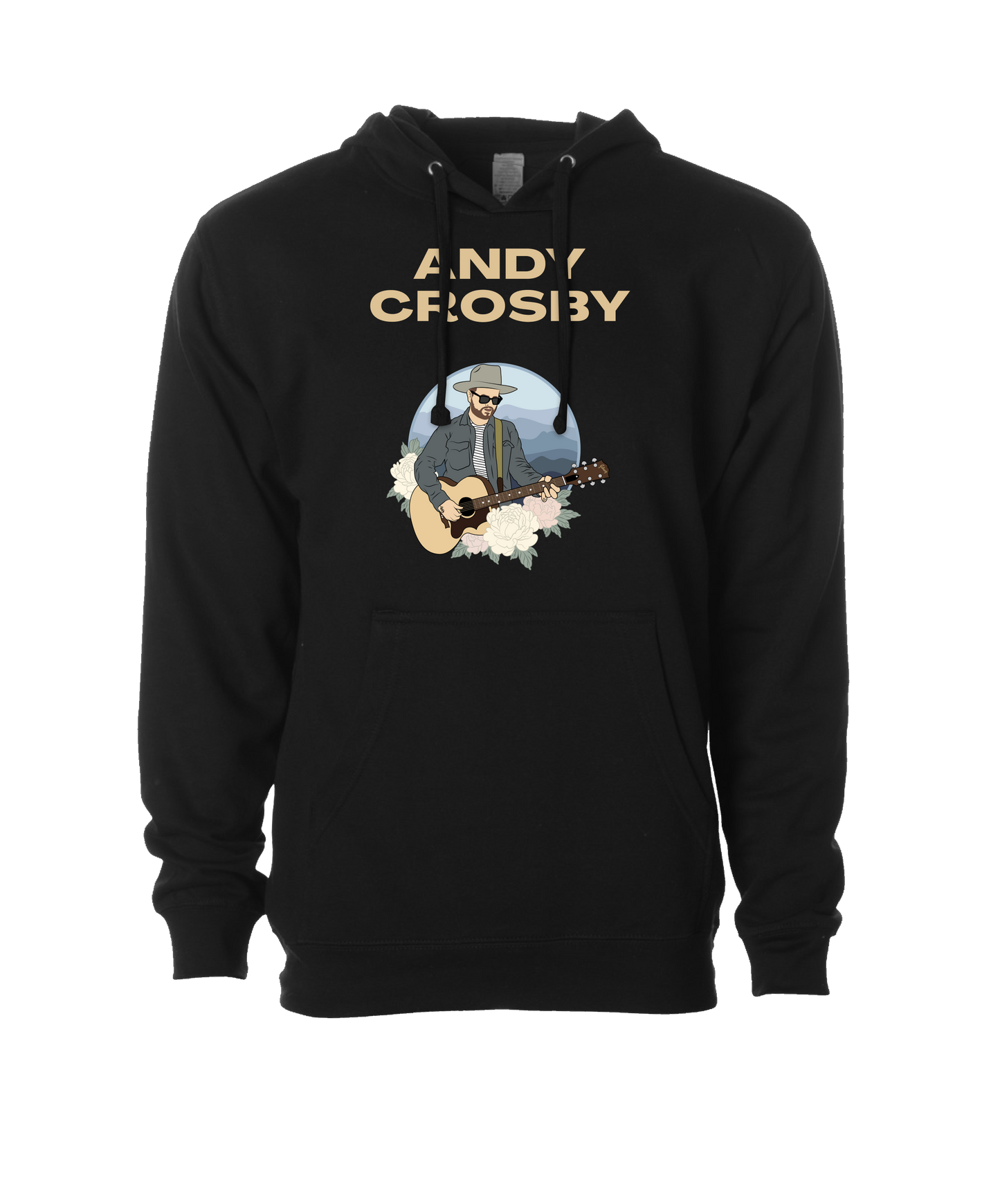 Andy Crosby Music - 2 - Black Hoodie