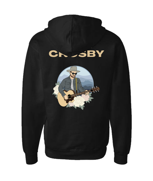 Andy Crosby Music - 2 - Black Zip Up Hoodie