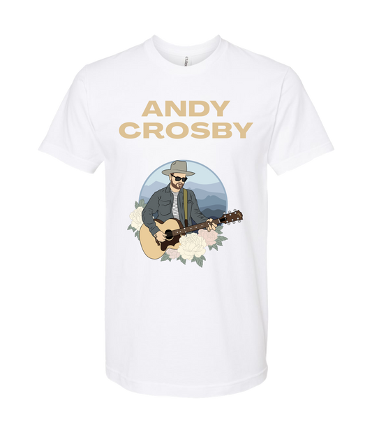 Andy Crosby Music - 2 - White T Shirt