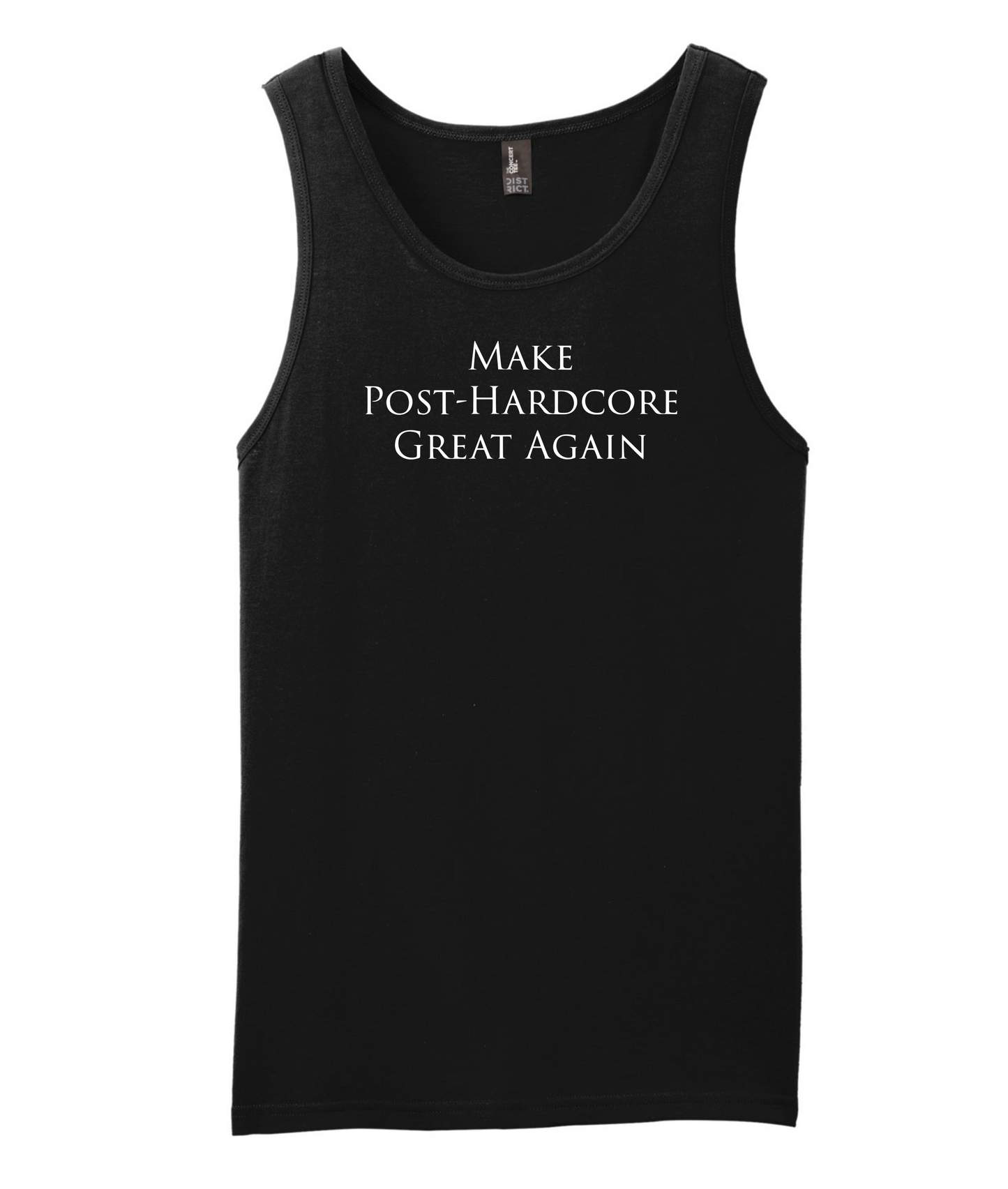 After Dark AZ - Make Post-Hardcore Great Again - Black Tank Top