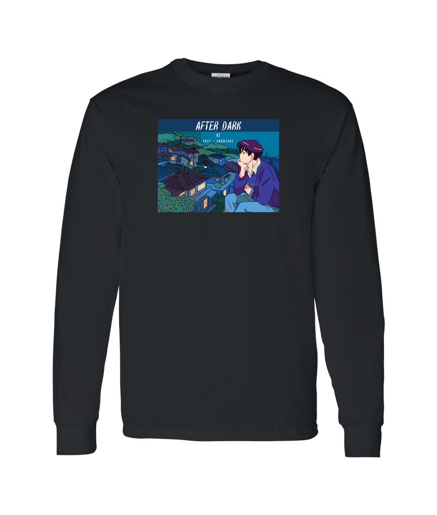 After Dark AZ - Post-Hardcore - Black Long Sleeve T
