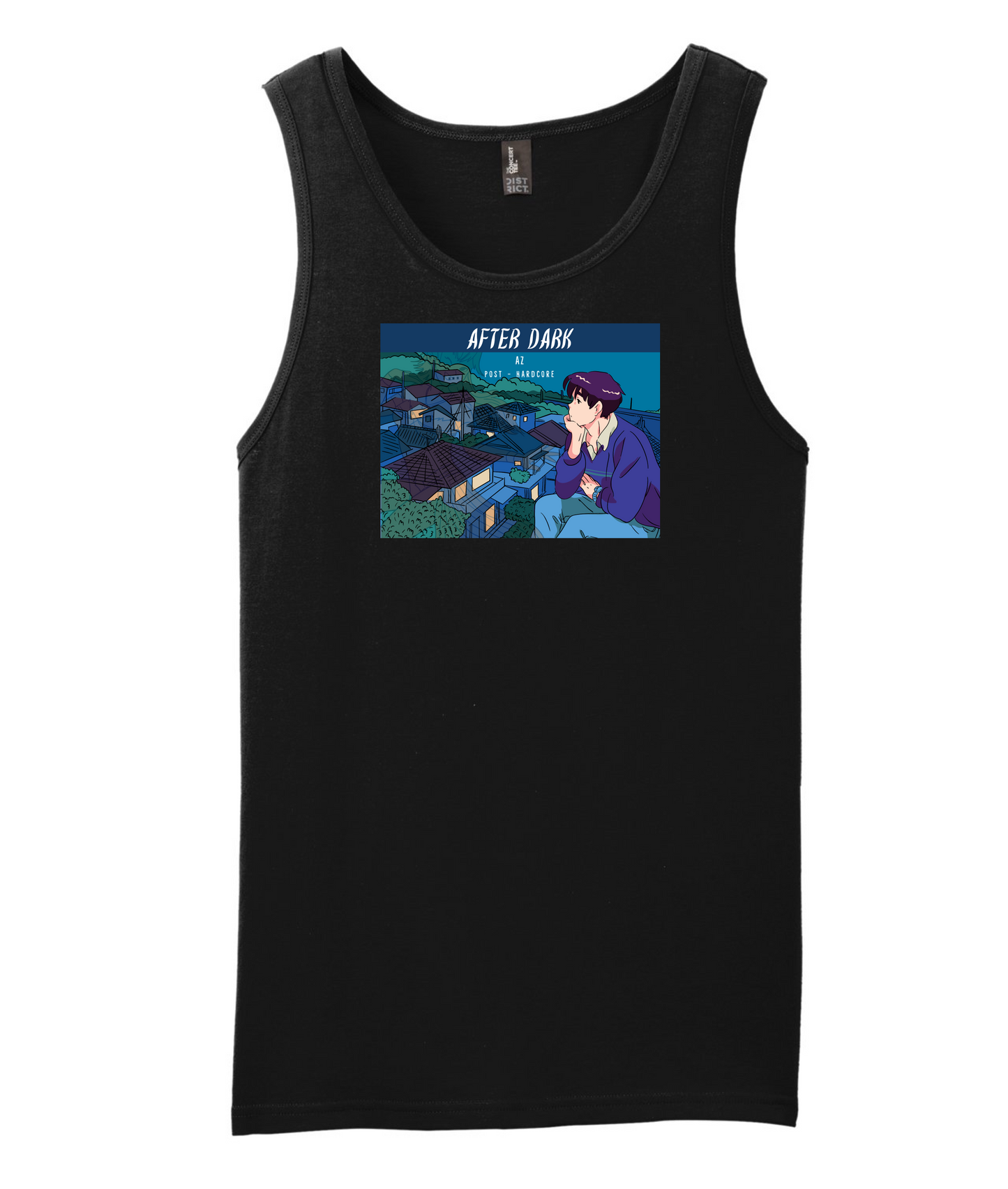 After Dark AZ - Post-Hardcore - Black Tank Top