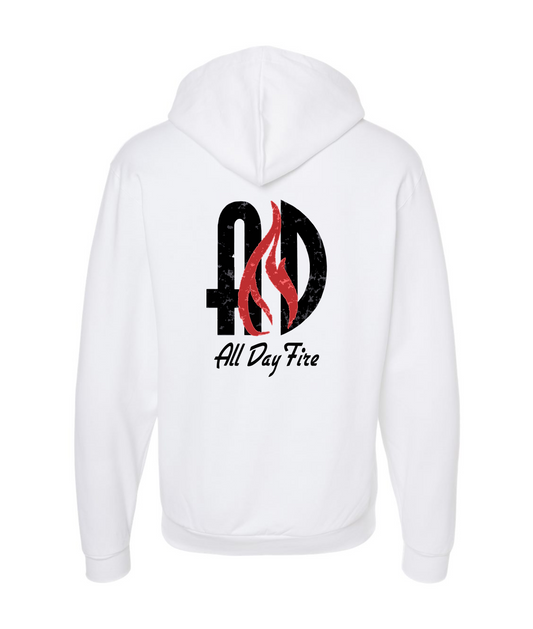 All Day Fire Logo White ZHood