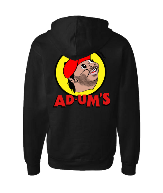 Adam Dominguez - AD-UM'S - Black Zip Up Hoodie