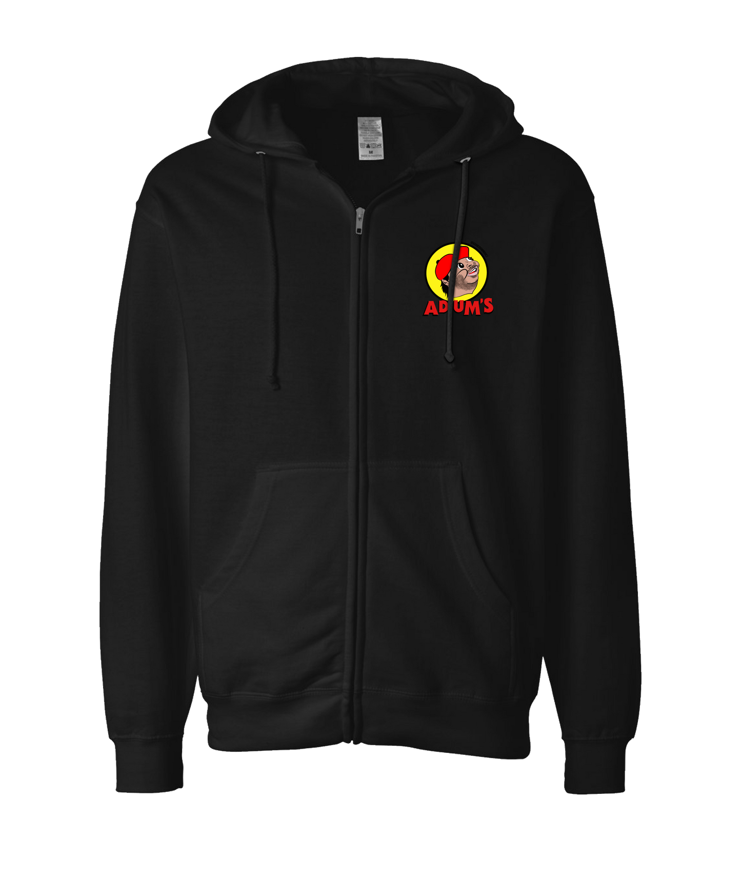 Adam Dominguez - AD-UM'S - Black Zip Up Hoodie