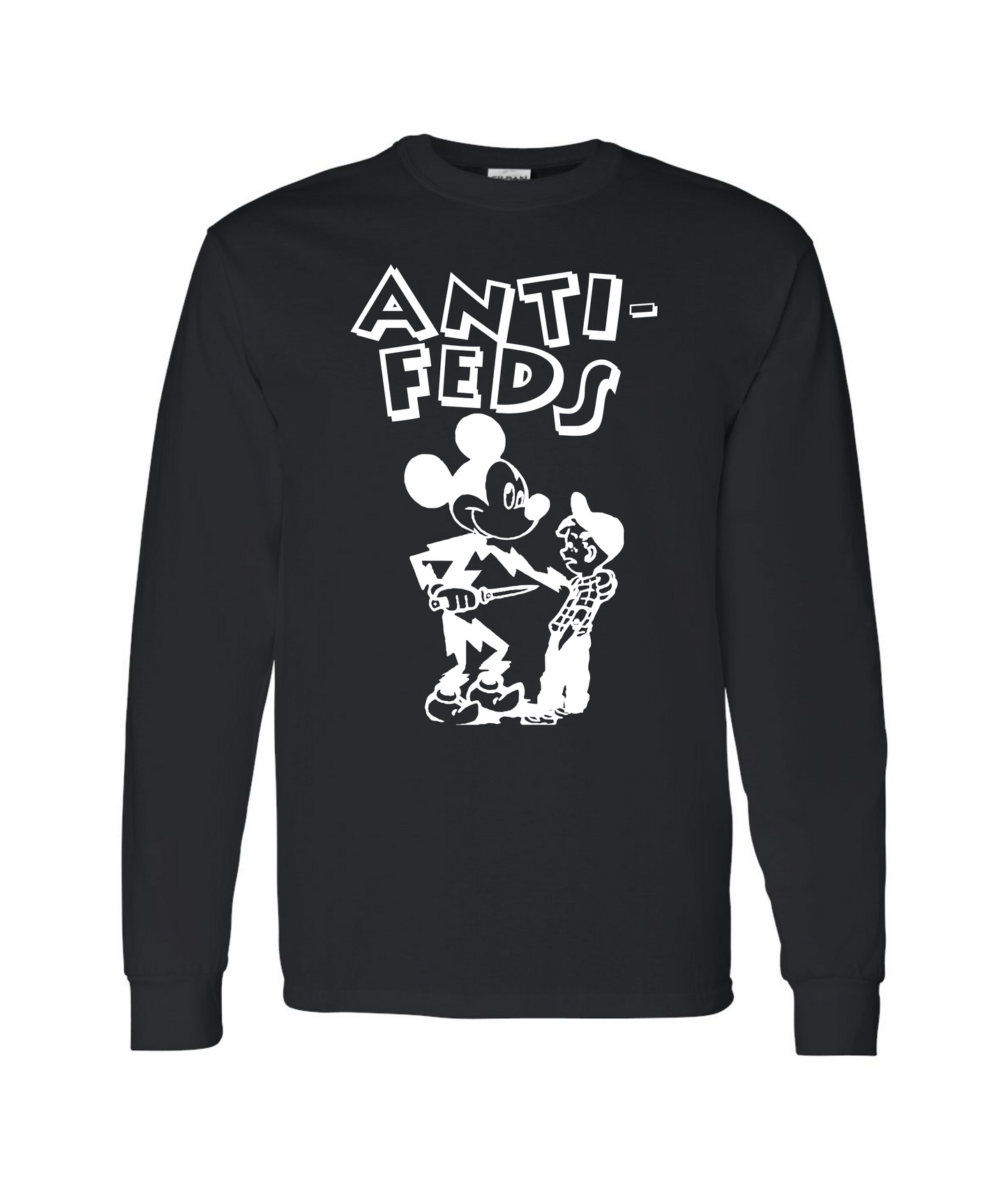 Anti-Feds Logo Long Sleeve T