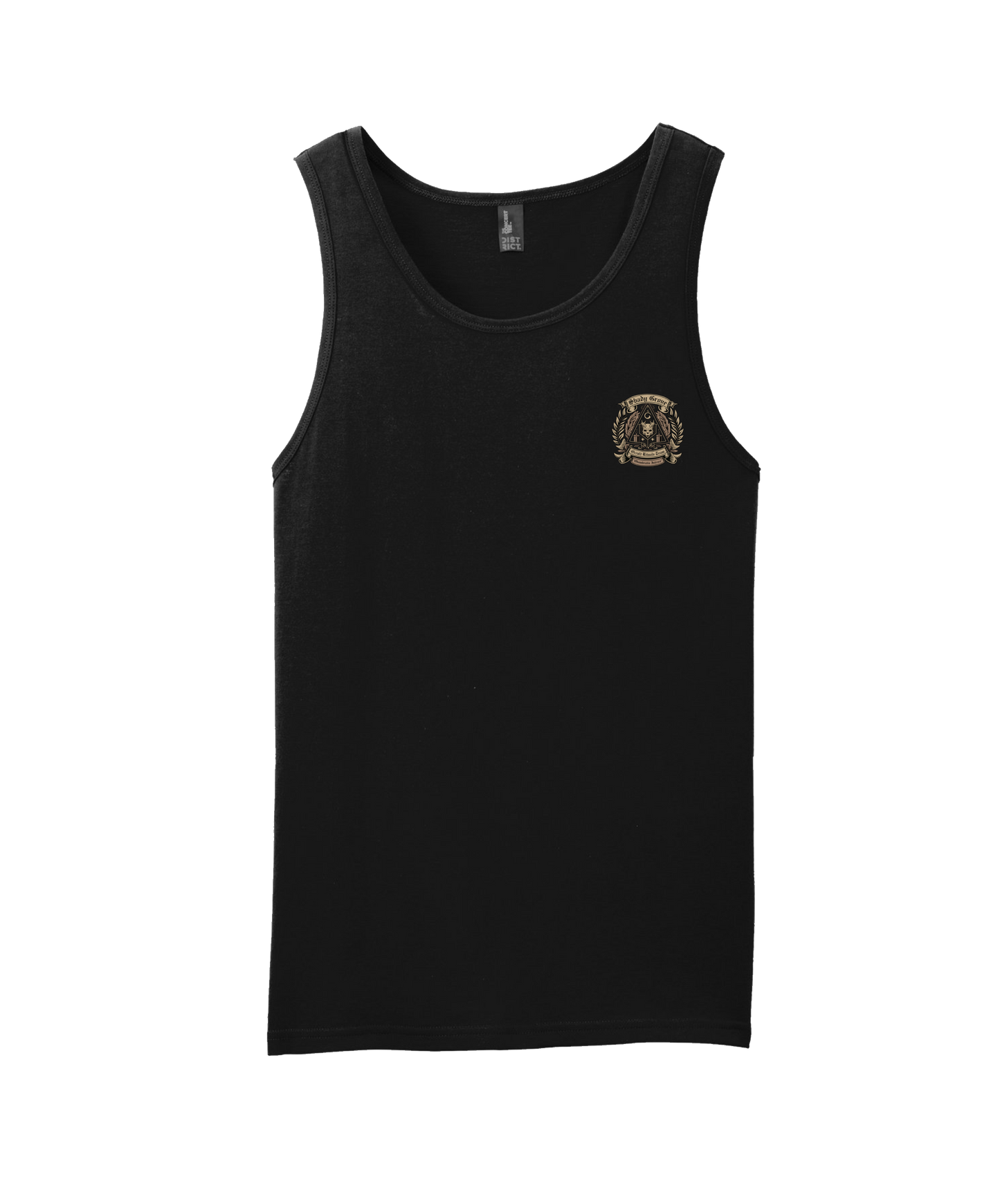 V-AFGTOP - SHADY GROVE - Black Tank Top