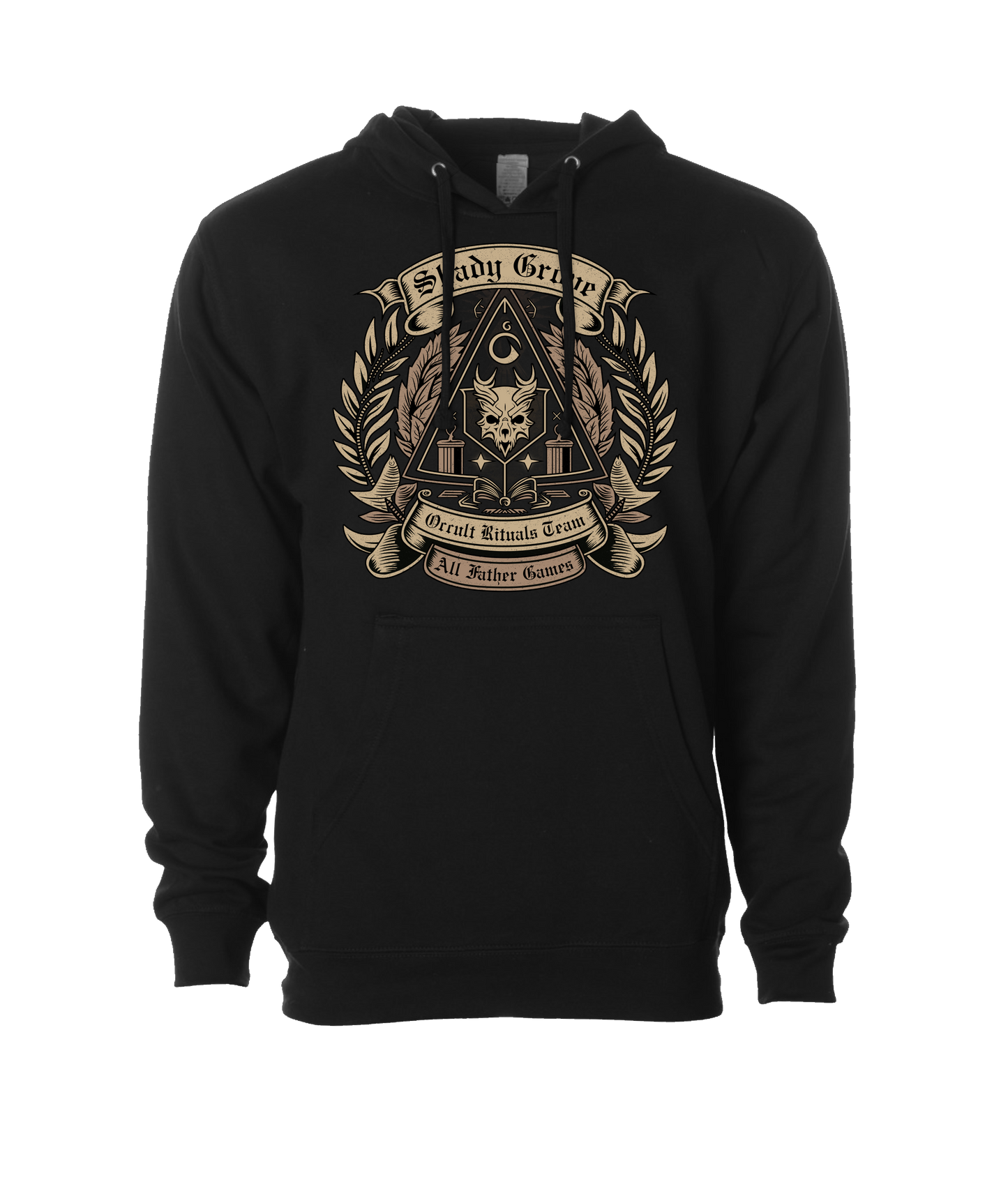 All Father Games - SHADY GROVE - Black Hoodie