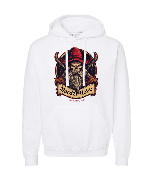 All Father Games - MURDER HOBO - White Hoodie