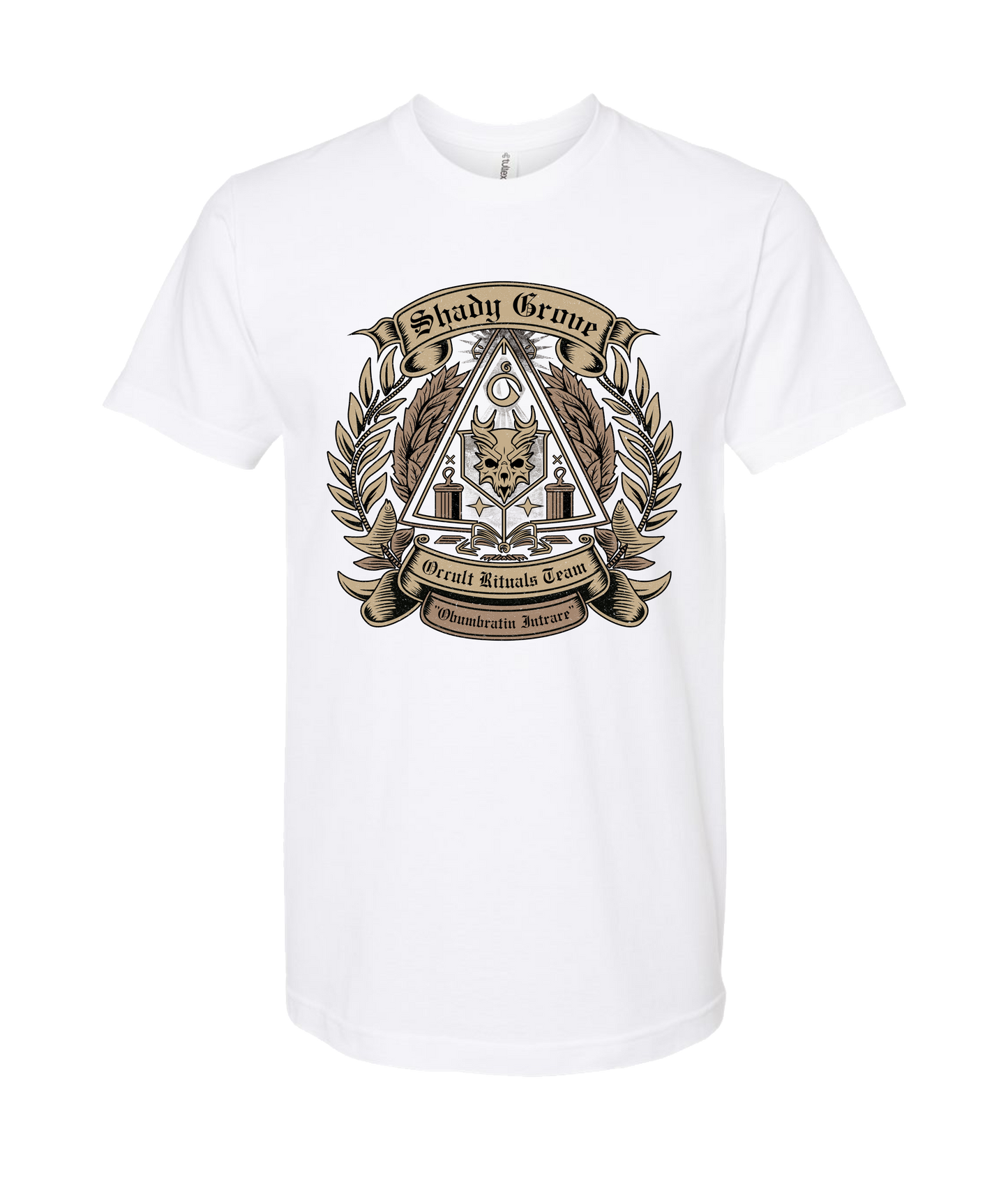 V-AFGTOP - SHADY GROVE - White T Shirt