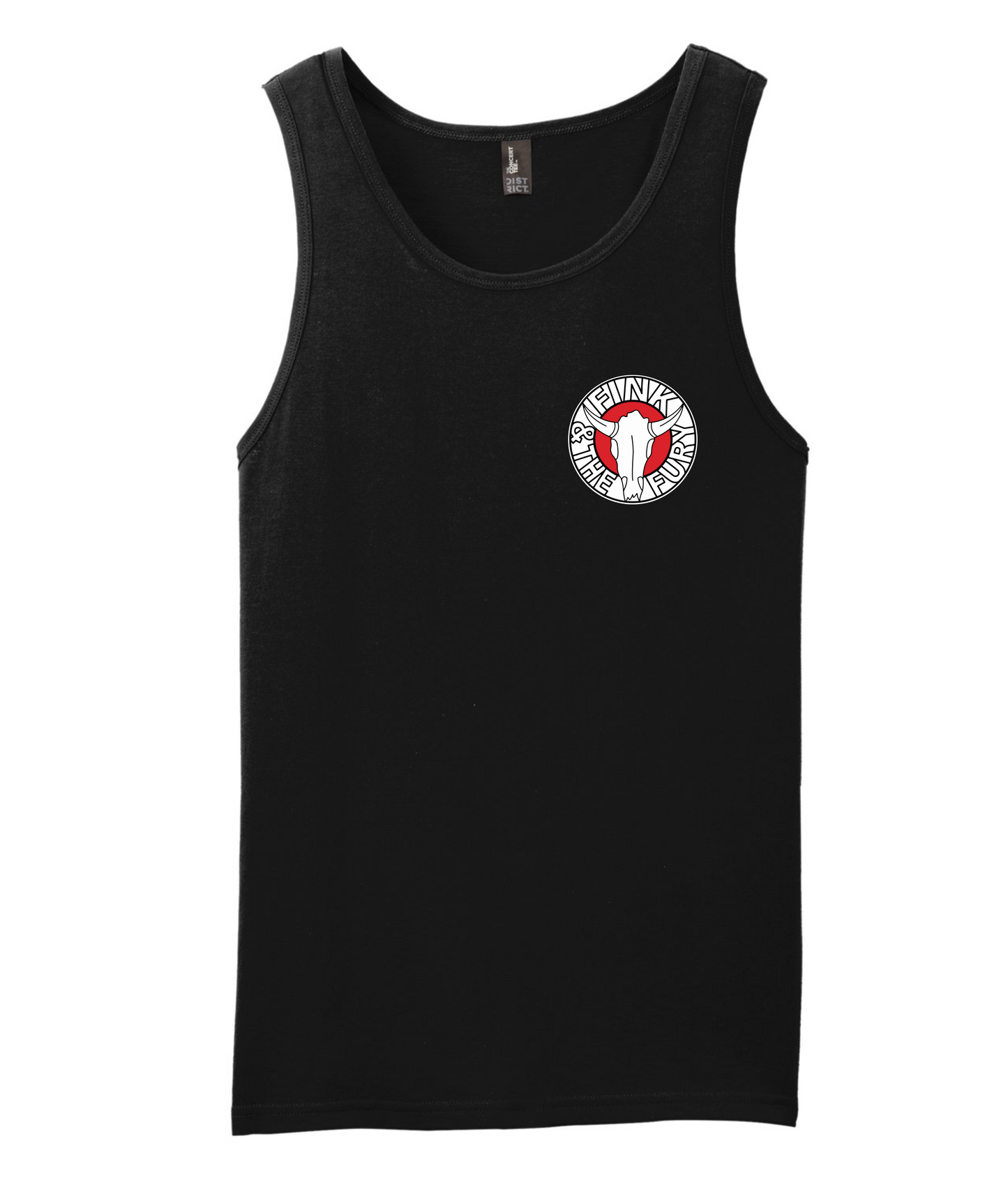 Cow Skull - Black Tank Top