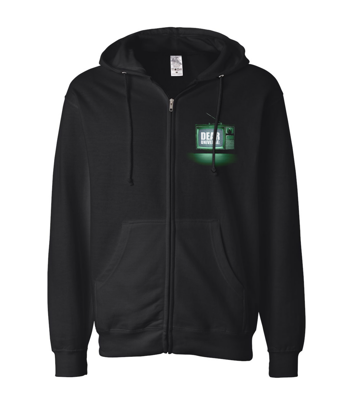 Television - Black Zip Hoodie