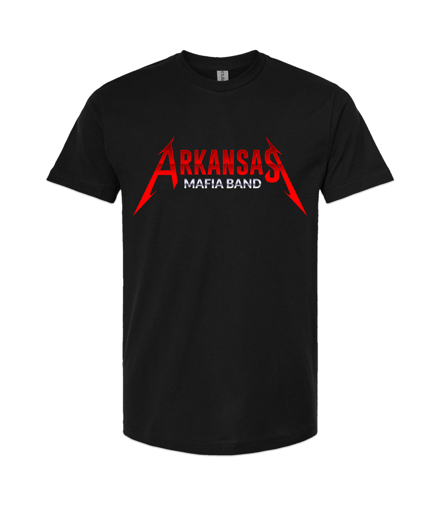Arkansas Mafia Band - LOGO 1 - Black T-Shirt