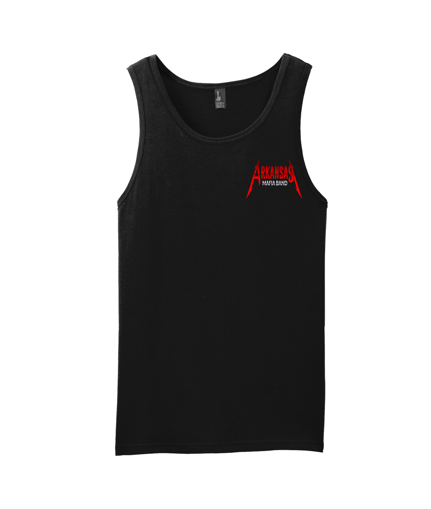 Arkansas Mafia Band - LOGO 1 - Black Tank Top