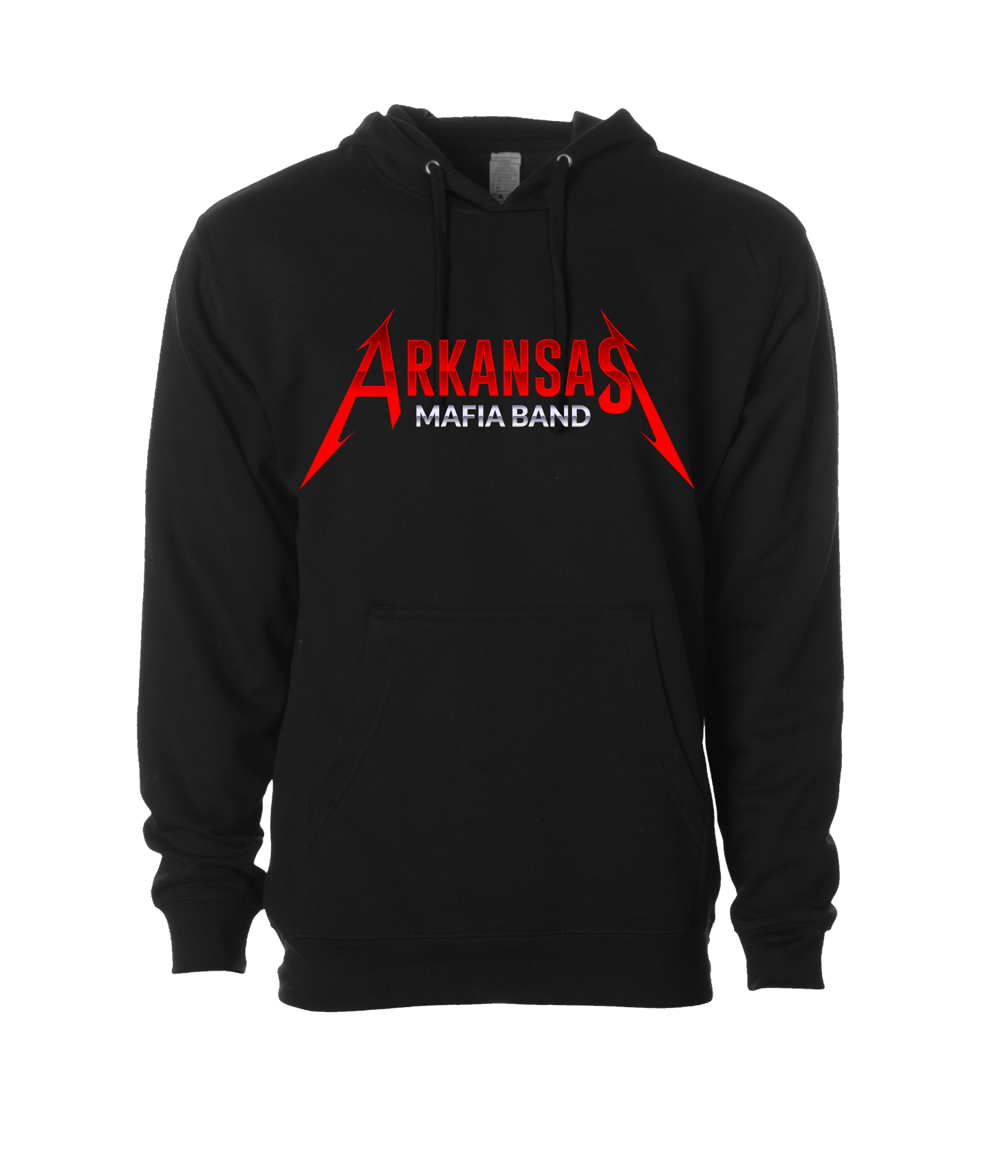 Arkansas Mafia Band - LOGO 1 - Black Hoodie