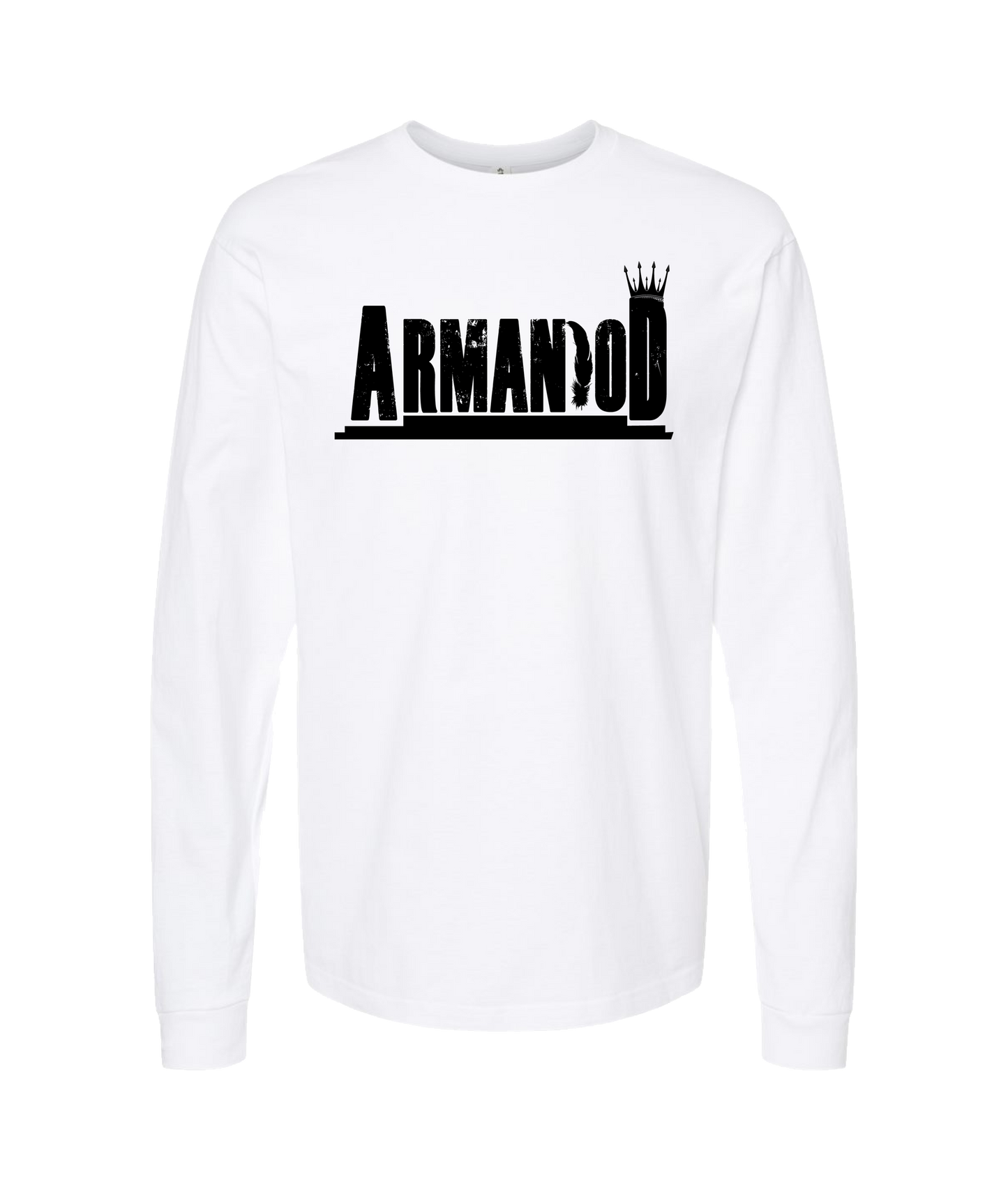 Armani_OD - Arman OD Logo - White Long Sleeve T
