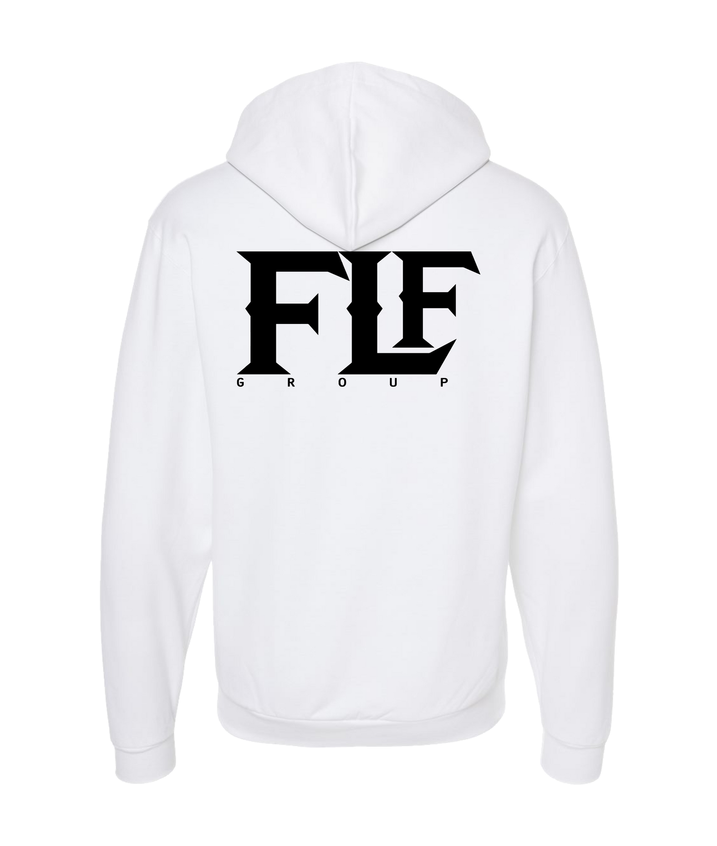 Armani_OD - FLF Group Logo - White Zip Up Hoodie