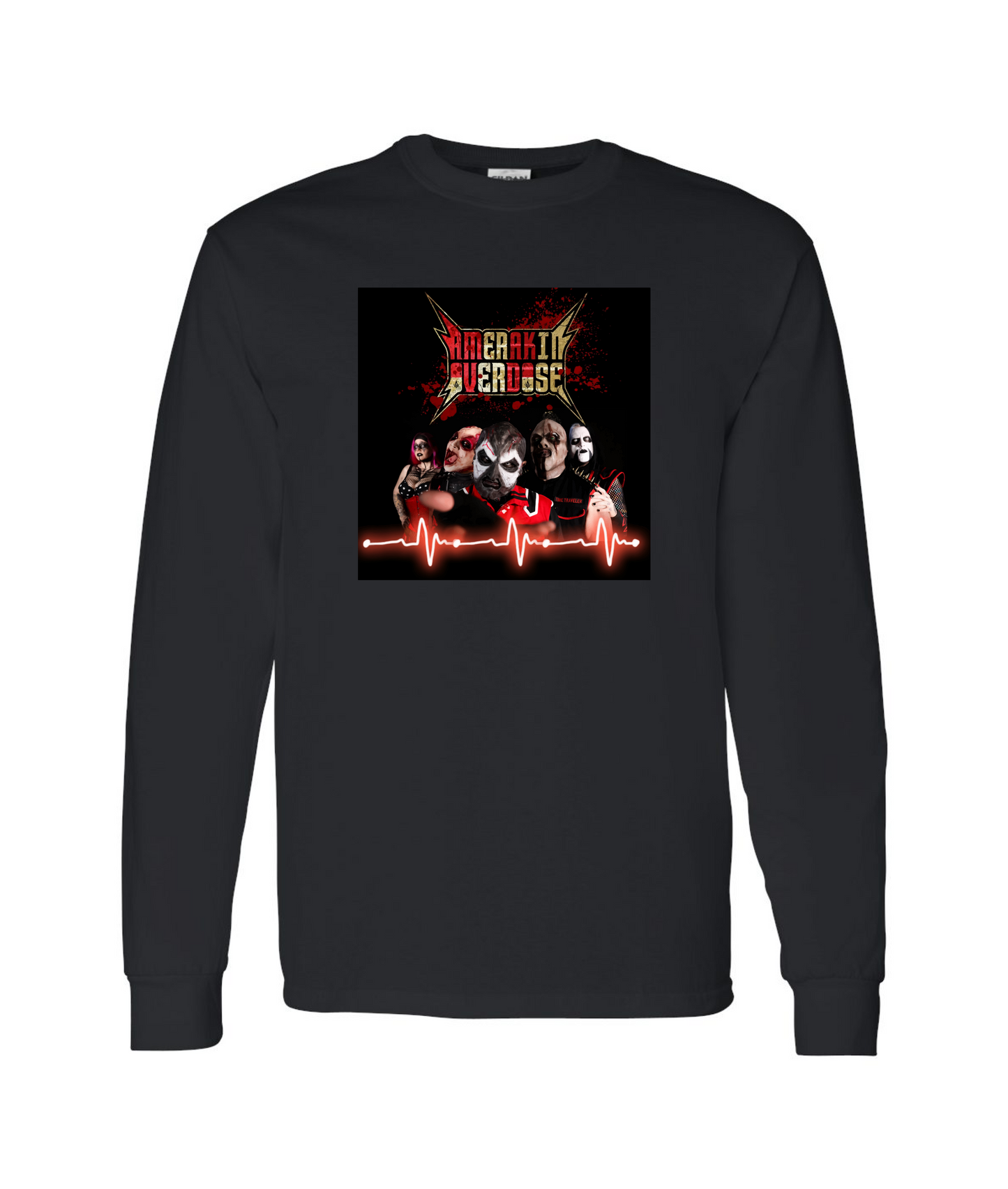 Amerakin Overdose - Agastopia - Black Long Sleeve T