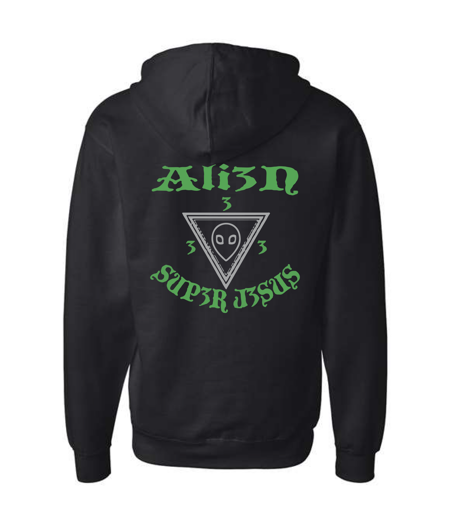 Ali3n Sup3r J3sus Black ZHood