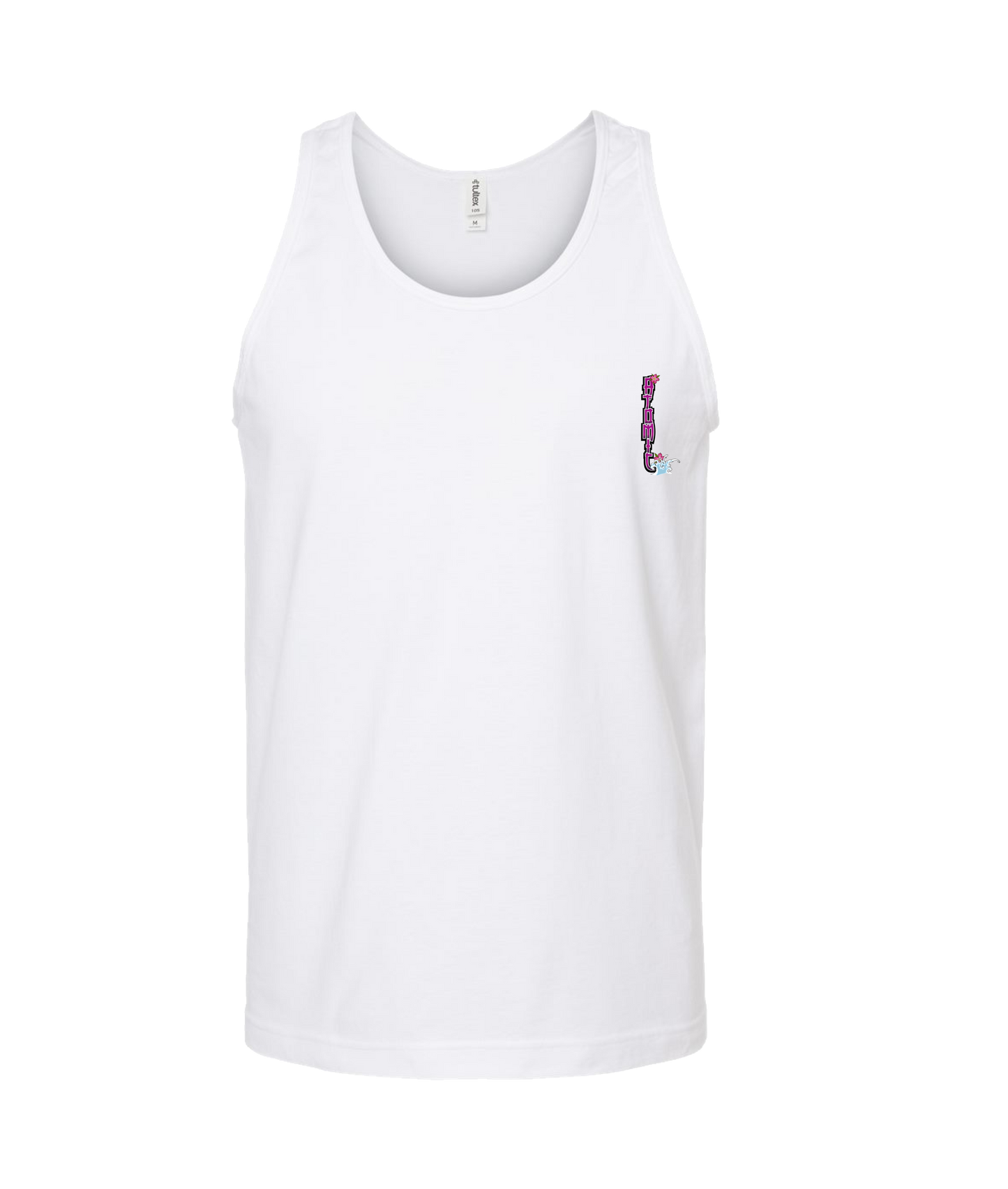 atomicclothing.com - FLOWER SPLASH - White Tank Top