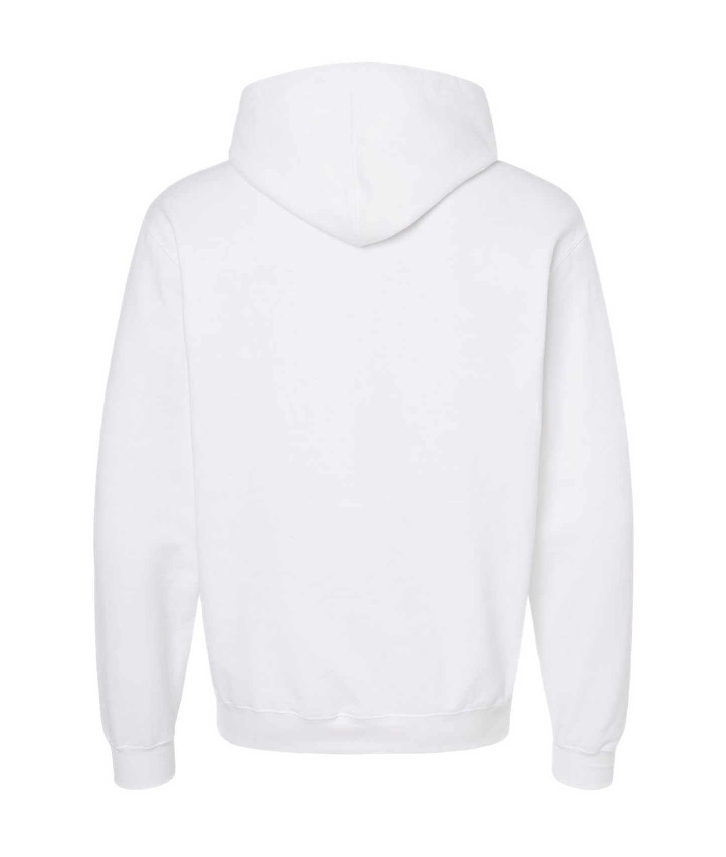Basic Black - Logo - White Hoodie