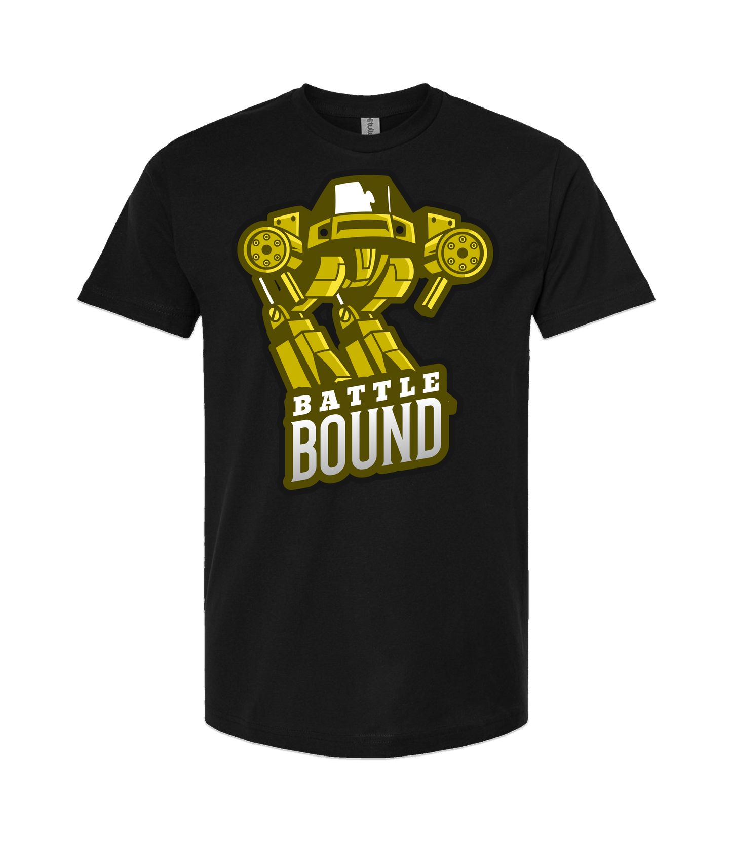 Battle Bound - BB Logo HD - Black T Shirt