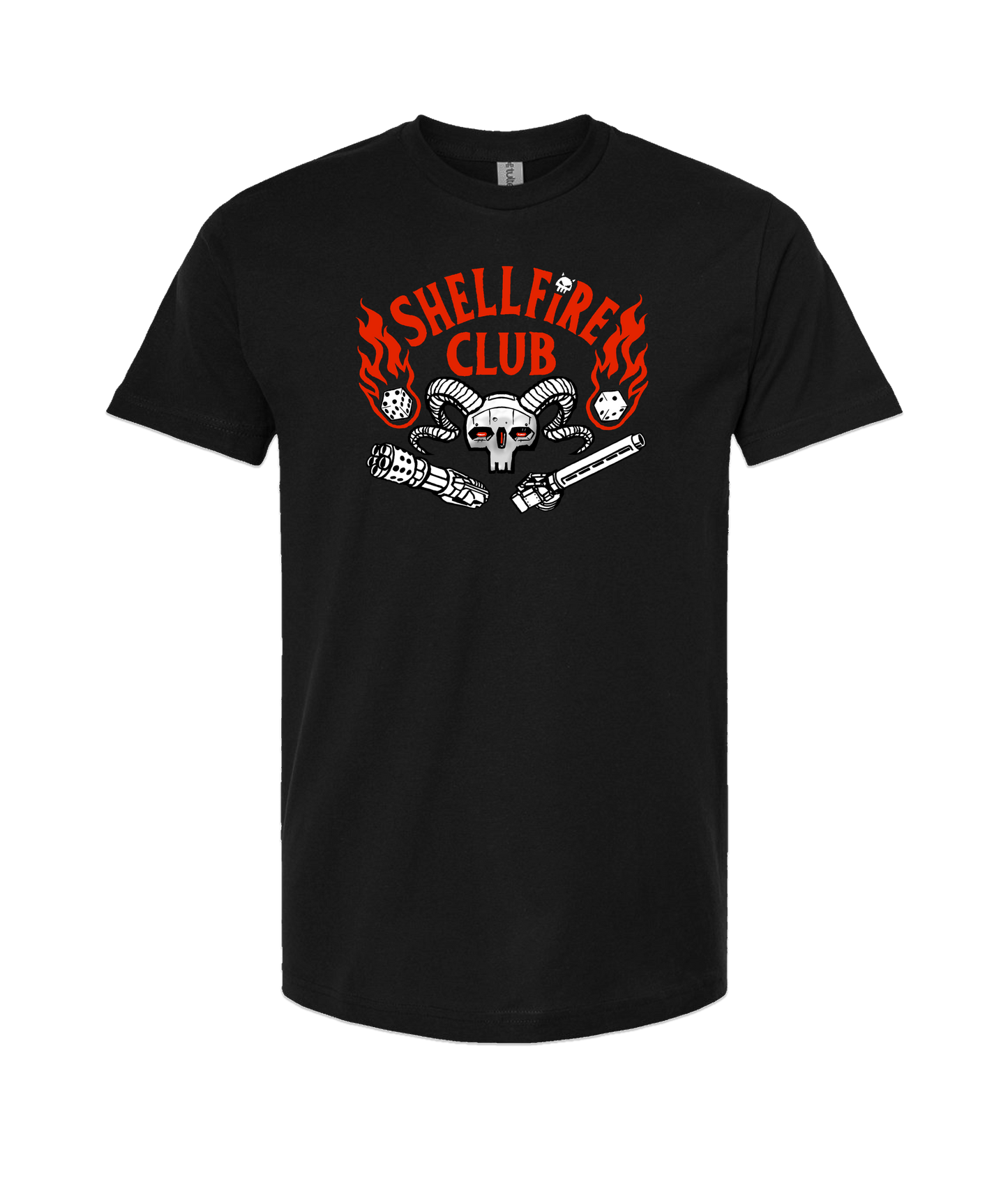 Battle Bound - Shellfire Club (red) - Black T Shirt