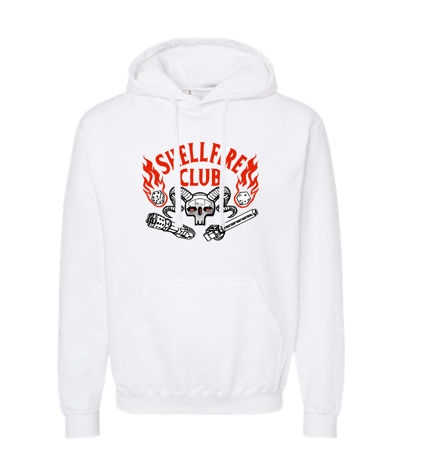Battle Bound - Shellfire Club (red) - White Hoodie