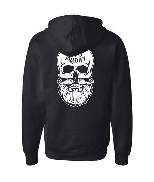 Black Dog Friday - Skull Logo - Black ZHood