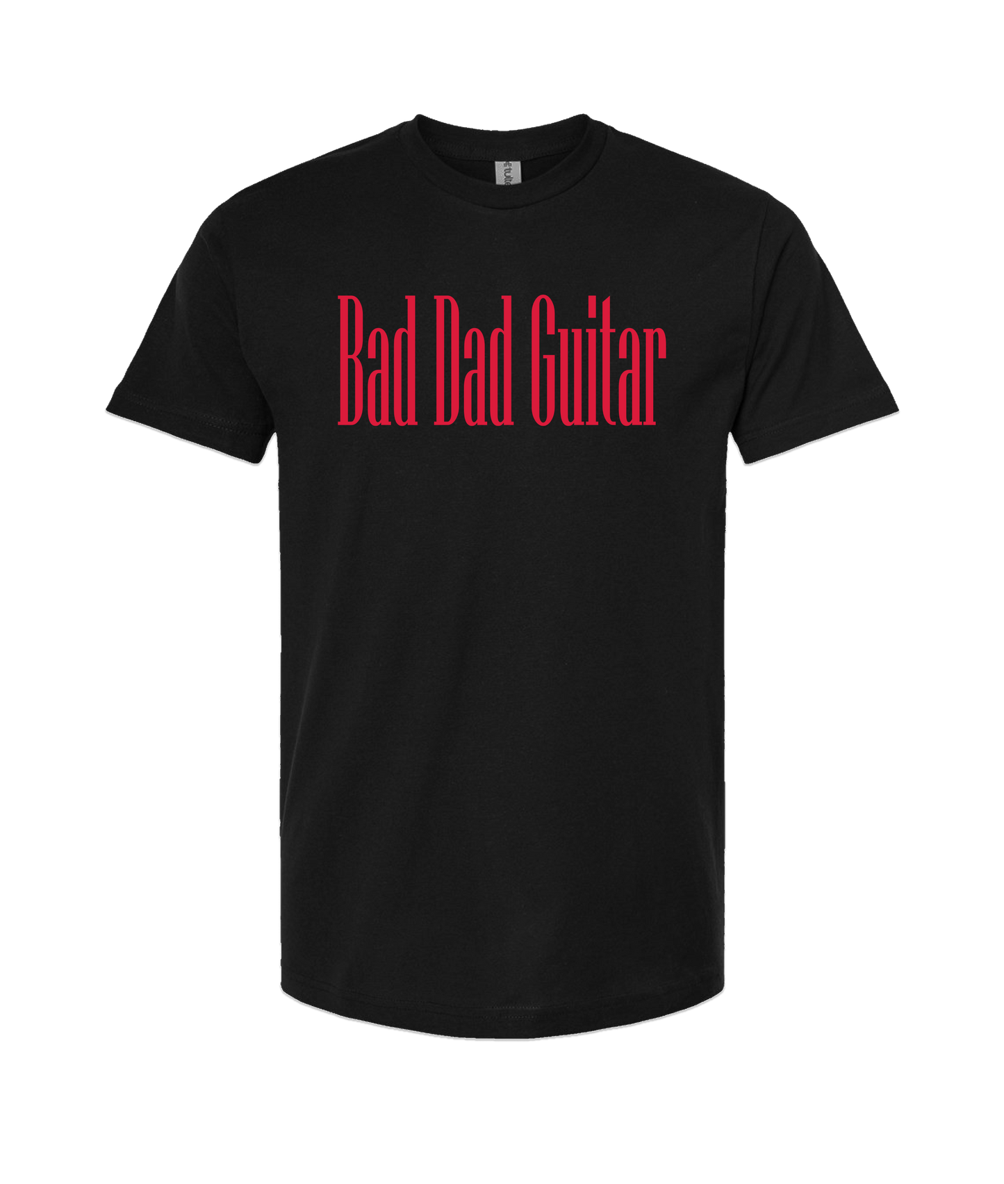 V-BDGTOP - Bad Dad Guitar Collection - Black T-Shirt