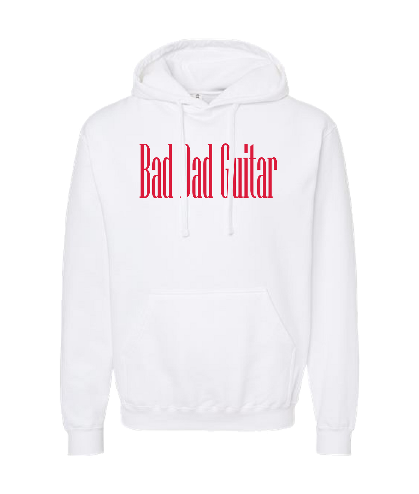 V-BDGTOP - Bad Dad Guitar Collection - White Hoodie