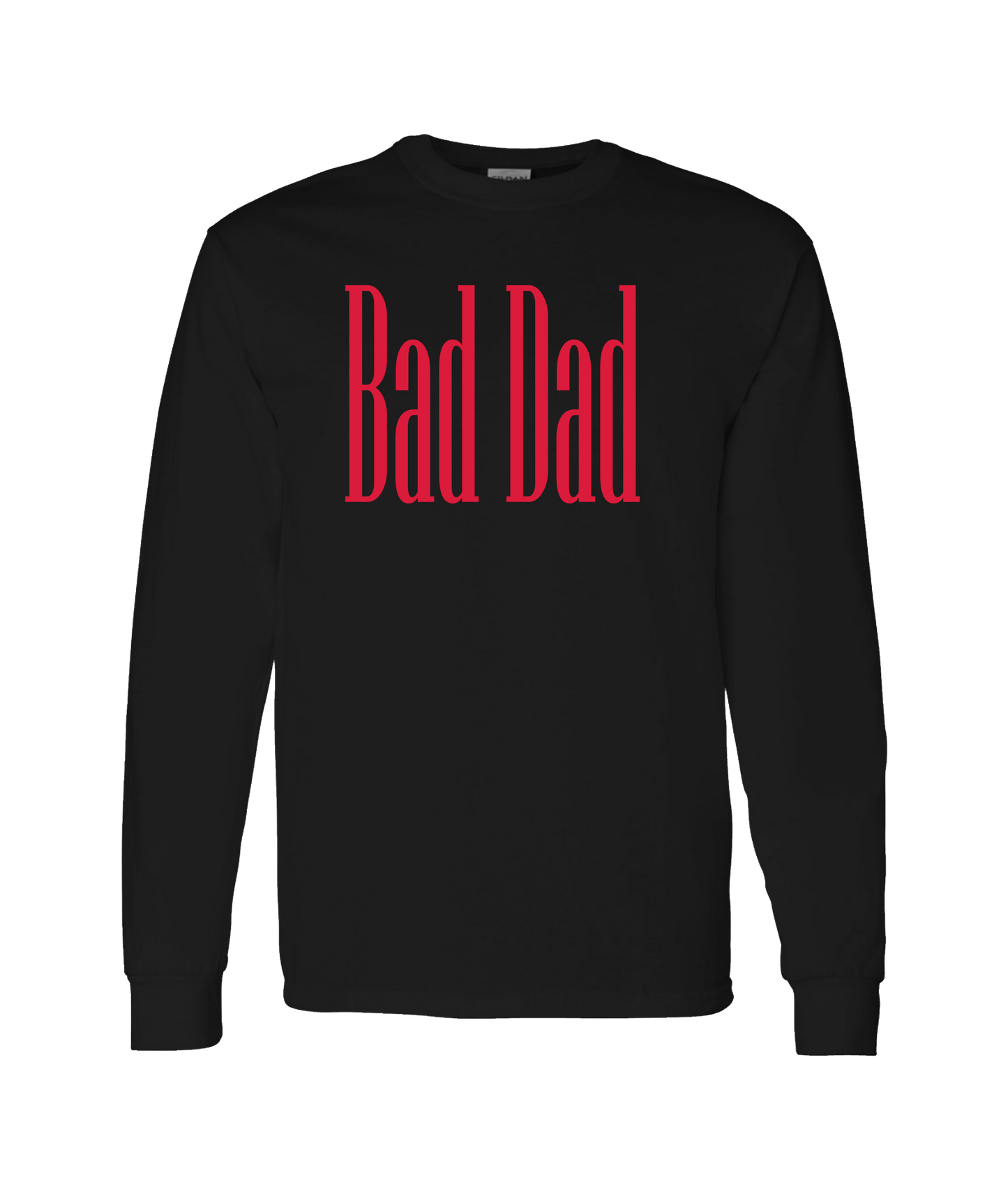 V-BDGTOP - Bad Dad Collection - Black Long Sleeve T
